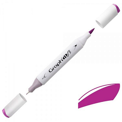 Маркер двусторонний Graph'it GI86170 бугенвилии 