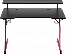 Стіл комп'ютерний чорно-червоний CT-N2338D