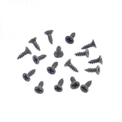 Шуруп потайная головка 2x6 мм старая латунь Expert Fix