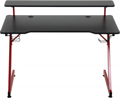 Стол компьютерный черно-красный CT-N2338D