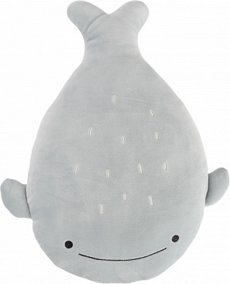 М'яка іграшка Luna Kids Кит світло-сірий 45 см NR-14