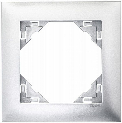 Рамка Efapel LOGUS алюминий 90910 TAL