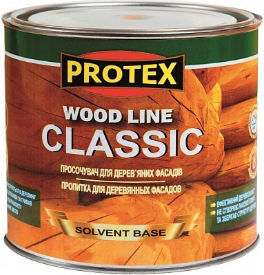 Просочення (антисептик) Protex WOOD LINE CLASSIC мат орегон 2,1 л