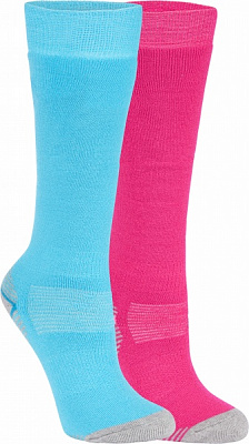 Носки McKinley Rob jrs 2-pack McK 408344-908642 р.23-26 розово-бирюзовый