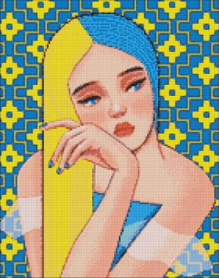 Алмазна мозаїка Непохитна @mosyakart Ідейка