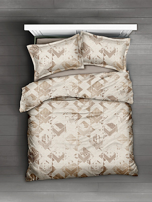 Комплект постільної білизни Malia 1,5 бежевий La Nuit