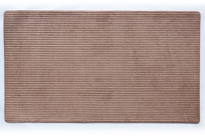 Килимок для ванної кімнати Dariana Фіберлайн 45х75 коричневий