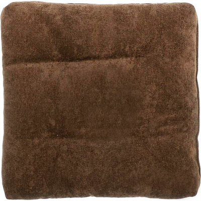 Подушка Indigo стеганная Color mini comfort 35х35х5 см 472 черный шоколад