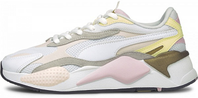 Кроссовки Puma RS-X? PUZZLE V2 38282101 р.UK 4,5 белый