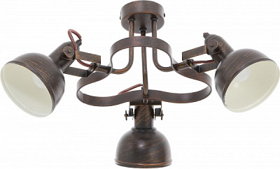 Спот Arte Lamp Martin 3x40 Вт E14 коричневый A5216PL-3BR 