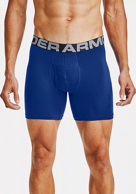 Труси Under Armour CHARGED COTTON 6IN 3 PACK 1363617-400 S бежевий