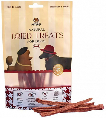 Лакомство Naturall мясные полоски из говядины 100 г (4820241161485)