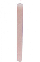 Свеча столовая розово-коричневая С022*250/1-7.1 Candy Light