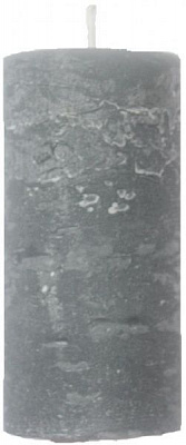 Свеча Цилиндр сине-серая С07*15/1-7.6 Candy Light