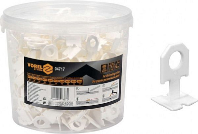 Система вирівнювання плитки Vorel 04717 400 шт.