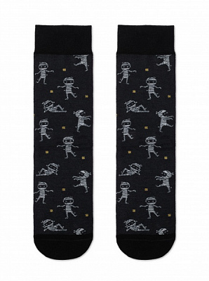 Шкарпетки чоловічі DiWaRi 51720380 HAPPY 20С-202СП р.27 чорний