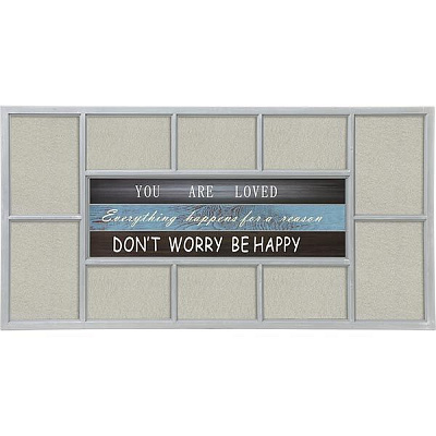 Фоторамка Колаж Love сіра 10 шт