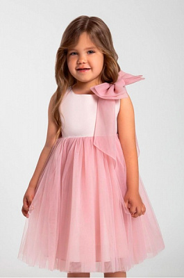 Платье Maya-MI Бант с лентой 0105-0023-5-1 р.116 пудра 