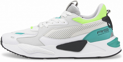 Кроссовки Puma RS-Z Core 38359003 р.UK 8,5 бело-зеленый