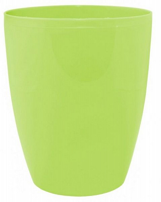 Кашпо пластикове Алеана Орео круглий 2,3л оливковий (115056)