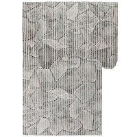 Набір килимків Oncu grup Декомарін 80х48 + 48х48 сірий