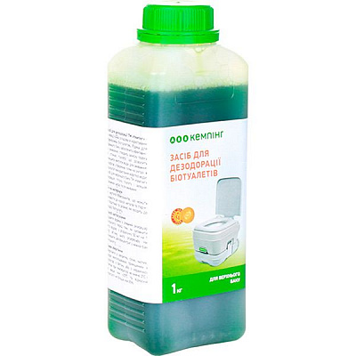 Засіб для дезодорації біотуалетів Кемпінг для верхнього бака 1 л