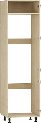 Пенал под холодильник 600x2140x560 мм клен 