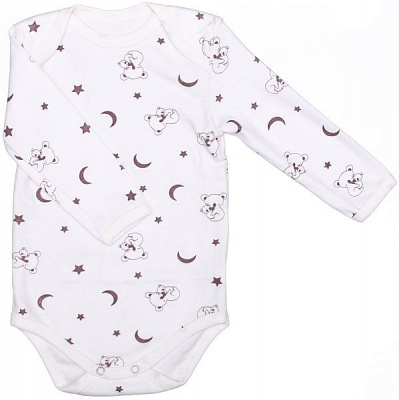 Боди Bambinelli Медвежонок р.74 белый с рисунком 