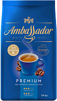 Кава в зернах Ambassador Premium пакет 1000 г
