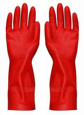 Рукавички Київгума Super Gloves з покриттям латекс M (8)