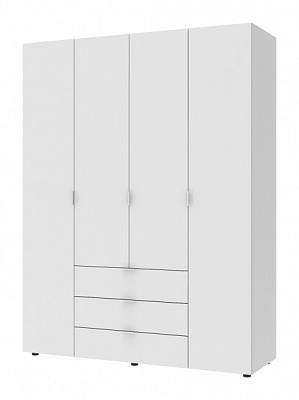 Шкаф для одежды Doros Гелар 2034x1550x495 мм белый 