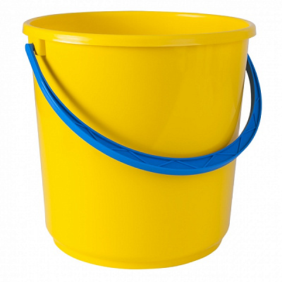 Відро Алеана кругле 10 л жовтий