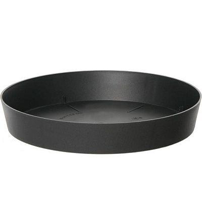 Піддон пластиковий Plastiken Plato TES 8724 круглий антрацит