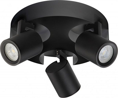 Спот Victoria Lighting Oxy/PL3-S 3x35 Вт GU10 черный 