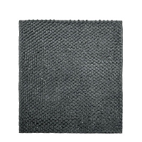 Килимок для ванної кімнати Dariana Ананас 55x50 тепло-сірий