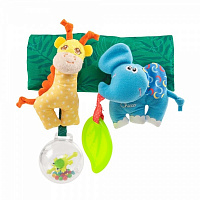 Іграшка на коляску Chicco Жирафа Джилбі та Слоненя Еллі 10060.00