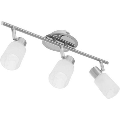 Спот Alin-Tubo-3 3хE14 40 Вт сатин/никель