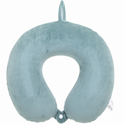 Подушка для подорожей з ефектом пам'яті Sola Luna 30x30 см блакитний