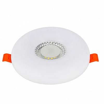 Світильник світлодіодний вбудовуваний HOROZ ELECTRIC VALENTINA 12 Вт 3000-6500 К білий 016-063-0012-010