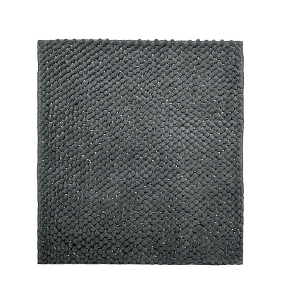 Килимок для ванної кімнати Dariana Ананас 55x50 тепло-сірий