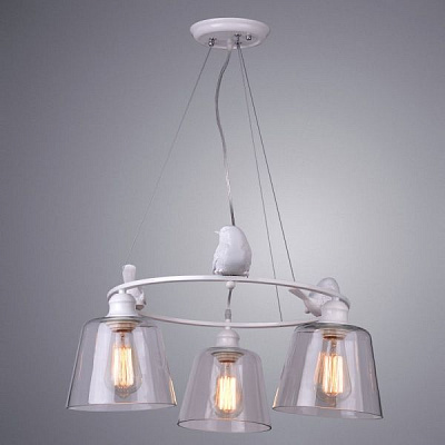 Люстра підвісна Arte Lamp Passero A4289LM-3WH 3x40 Вт E27 білий