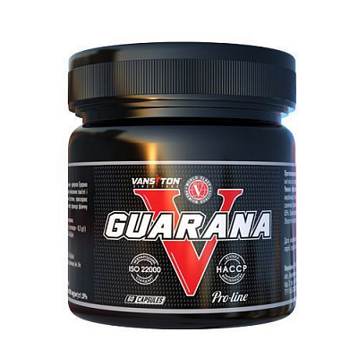 Біологічно активна добавка Vansiton натуральна ГУАРАНА 60 45 г