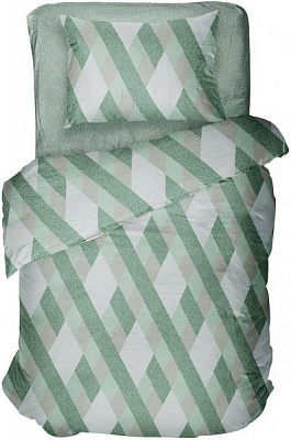 Комплект постільної білизни Track 1,5 зелений UP! (Underprice)