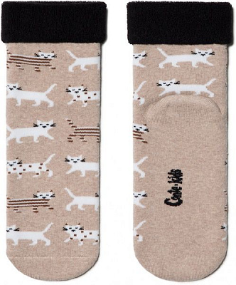 Шкарпетки дитячі Conte-Kids CK SOF-TIKI (з відворотом) 6С-19СП р.20 бежевий