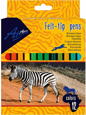 Фломастери E11230 12 кольорів Economix