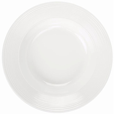 Тарілка супова Santorin Ivory 24 см