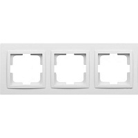 Рамка трехместная Mono Despina универсальная белый 102-190000-162