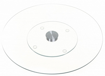 Блюдо кругле поворотне Fiora Clear 30 см (S-E132006)