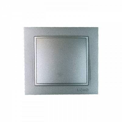 Выключатель одноклавишный Mono Despina без подсветки антрацит 102-242425-100