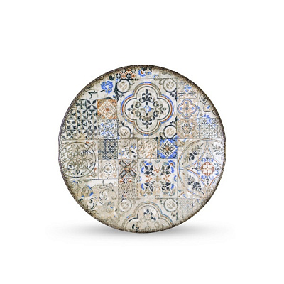 Тарілка обідня Vintage Mosaic Graphics 25 см WL-671305 / A Wilmax